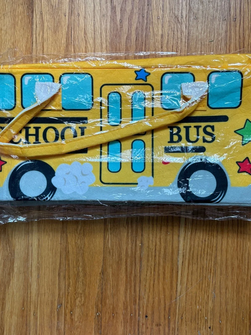 NWT Berteau & Co School Bus Pencil Pouch Organizer Teacher Gift